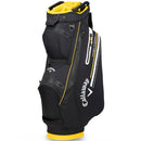 Callaway Chev Dry 14 Cart Waterproof Bag - Black/Golden Rod