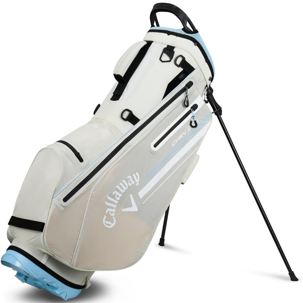 Callaway Chev Dry Waterproof Stand Bag - Silver/Glacier