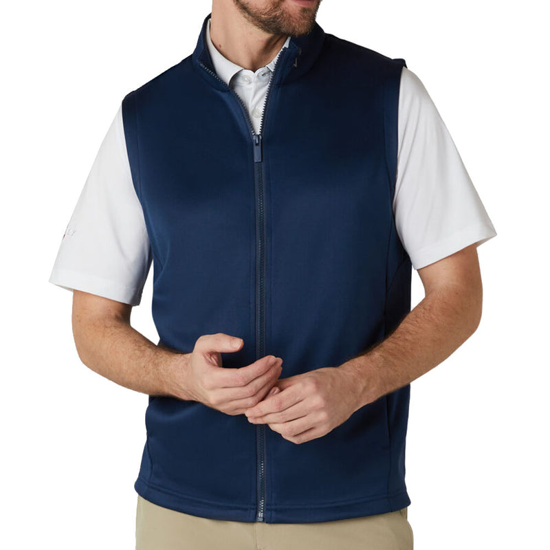 Callaway Chev High Gauge Gilet - Peacoat