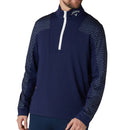 Callaway Chev Motion Print Pullover - Peacoat