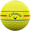 Callaway Chrome Soft 360 Triple Track Golf Balls - Yellow - 12 Pack
