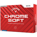 Callaway Chrome Soft Golf Balls - White - 12 Pack