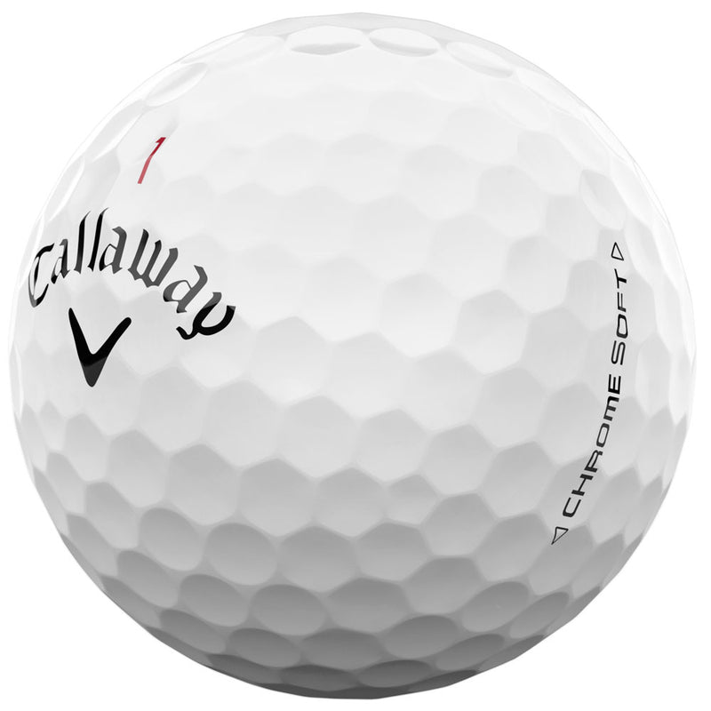 Callaway Chrome Soft Golf Balls - White - 12 Pack