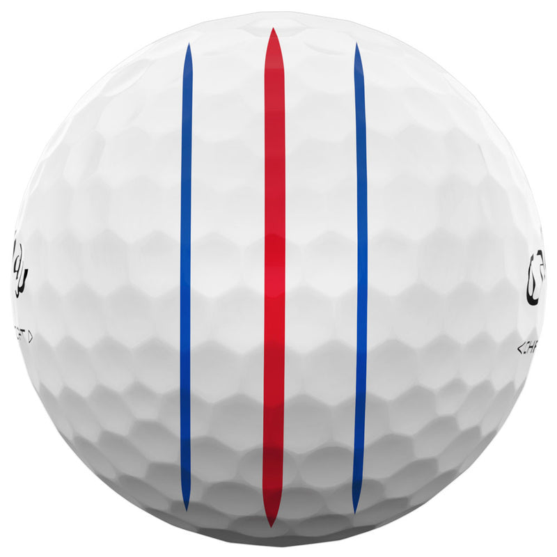 Callaway Chrome Soft Triple Track Golf Balls - White - 12 Pack