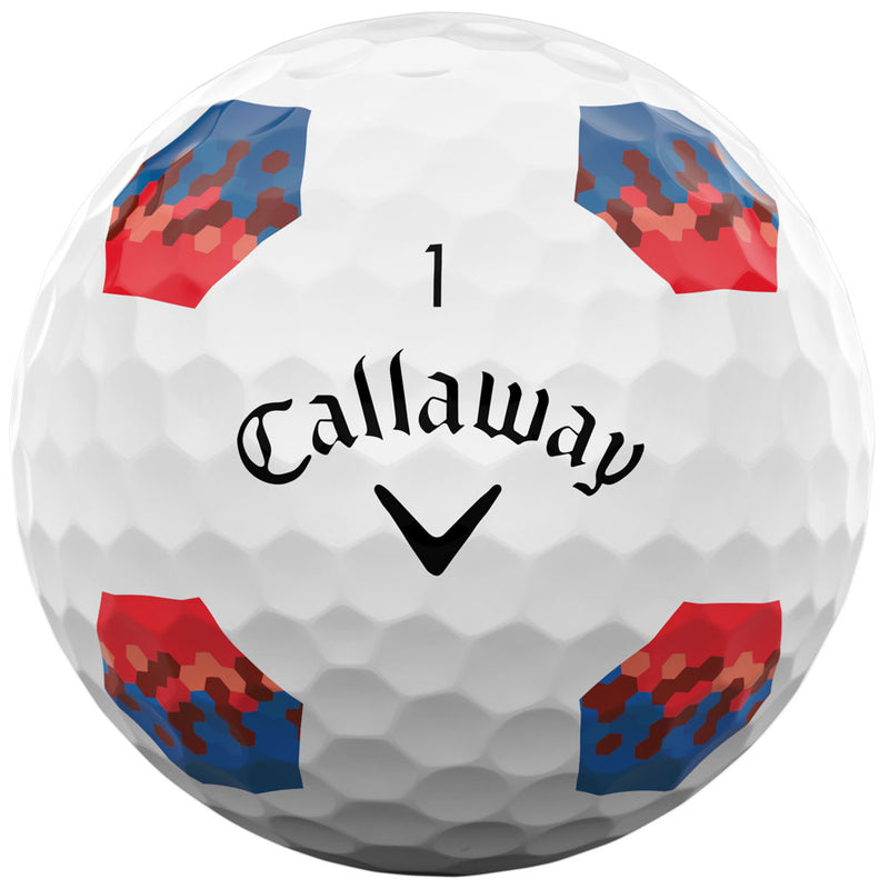 Callaway Chrome Soft TruTrack Golf Balls - White - 12 Pack