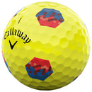 Callaway Chrome Soft TruTrack Golf Balls - Yellow - 12 Pack