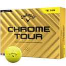 Callaway Chrome Tour Golf Balls - Yellow - 12 Pack