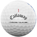 Callaway Chrome Tour TD Triple Track Golf Balls - White - 12 Pack