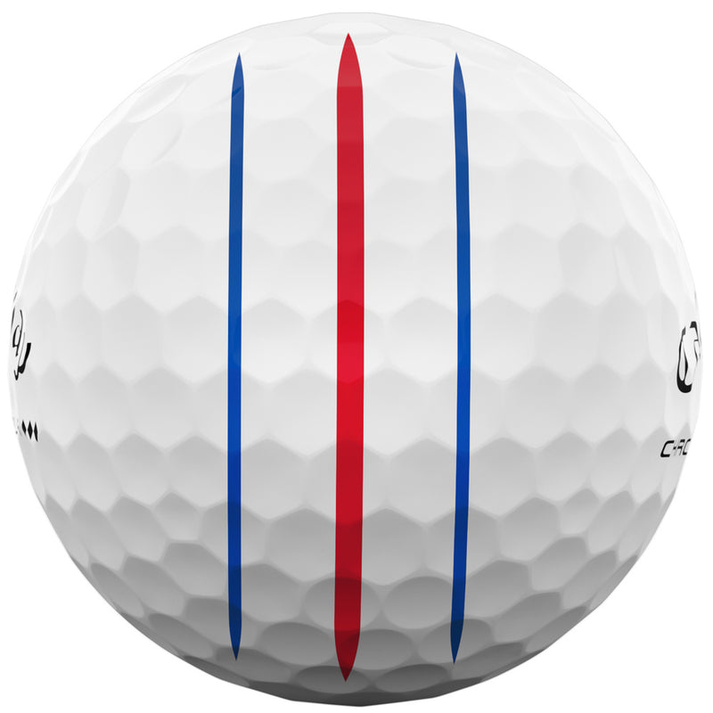 Callaway Chrome Tour TD Triple Track Golf Balls - White - 3 Sleeve