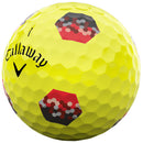 Callaway Chrome Tour TruTrack Golf Balls - Yellow - 12 Pack