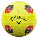 Callaway Chrome Tour TruTrack Golf Balls - Yellow - 12 Pack