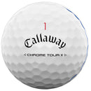 Callaway Chrome Tour X Triple Track Golf Balls - White - 12 Pack
