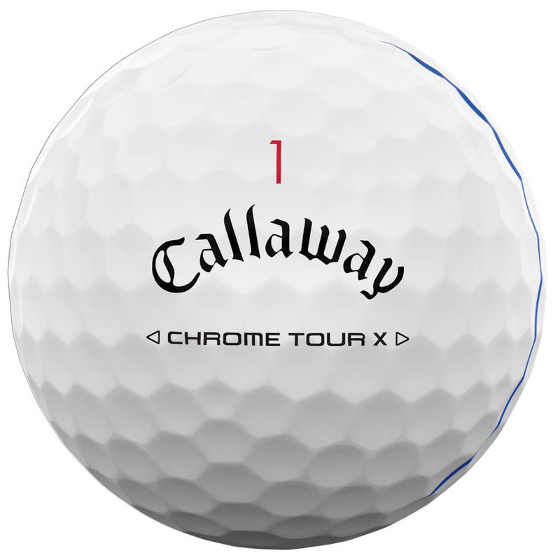 Callaway Chrome Tour X Triple Track Golf Balls - White - 4 For 3 Dozen