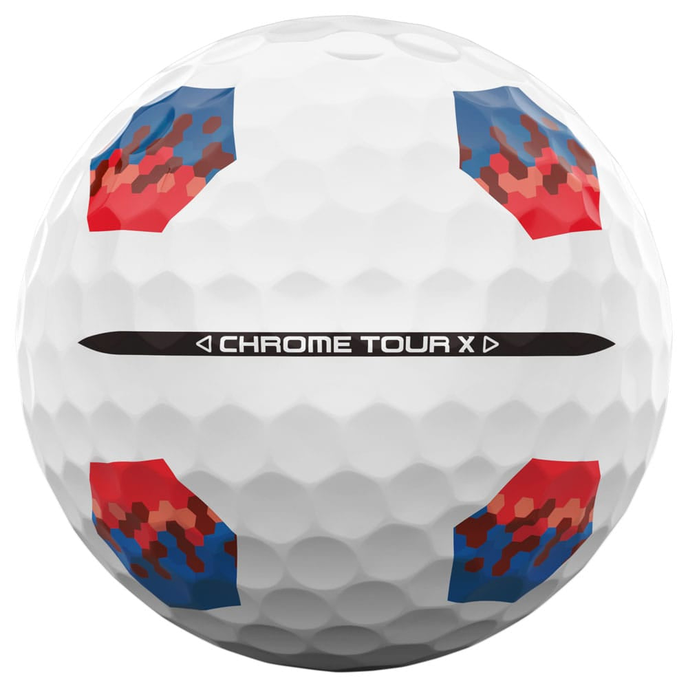 Callaway Chrome Tour X TruTrack Golf Balls - White - 12 Pack
