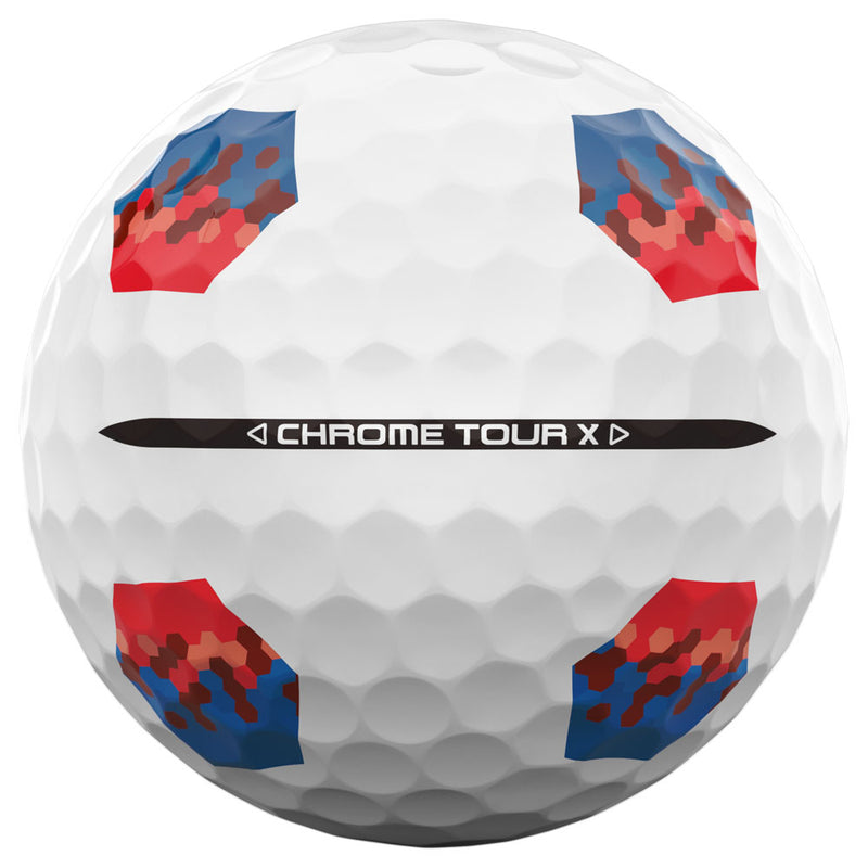 Callaway Chrome Tour X TruTrack Golf Balls - White - 12 Pack