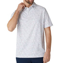Callaway Confetti Print Polo Shirt - Bright White