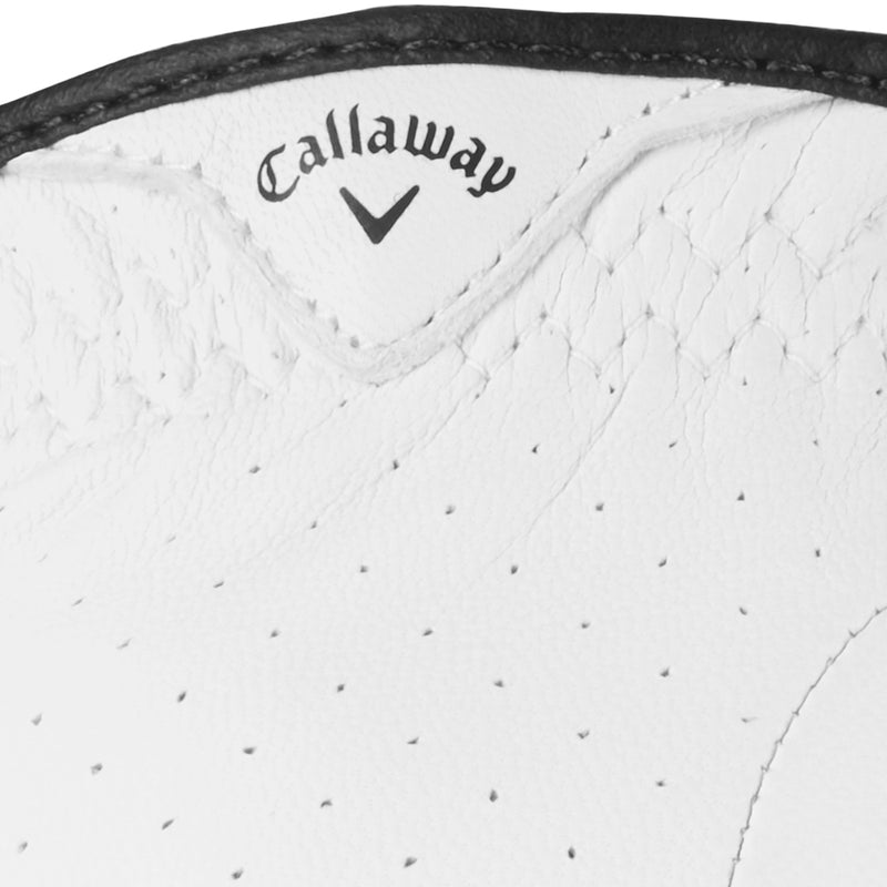 Callaway Ladies Dawn Patrol Leather Golf Glove - White