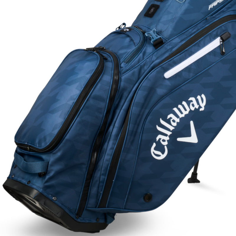 Callaway Fairway 14 Stand Bag - Navy Houndstooth