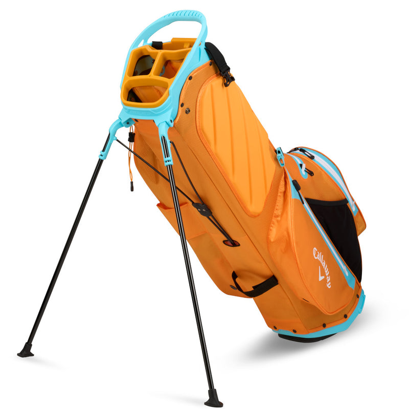 Callaway Fairway C HD Stand Bag - Orange/Electric Blue
