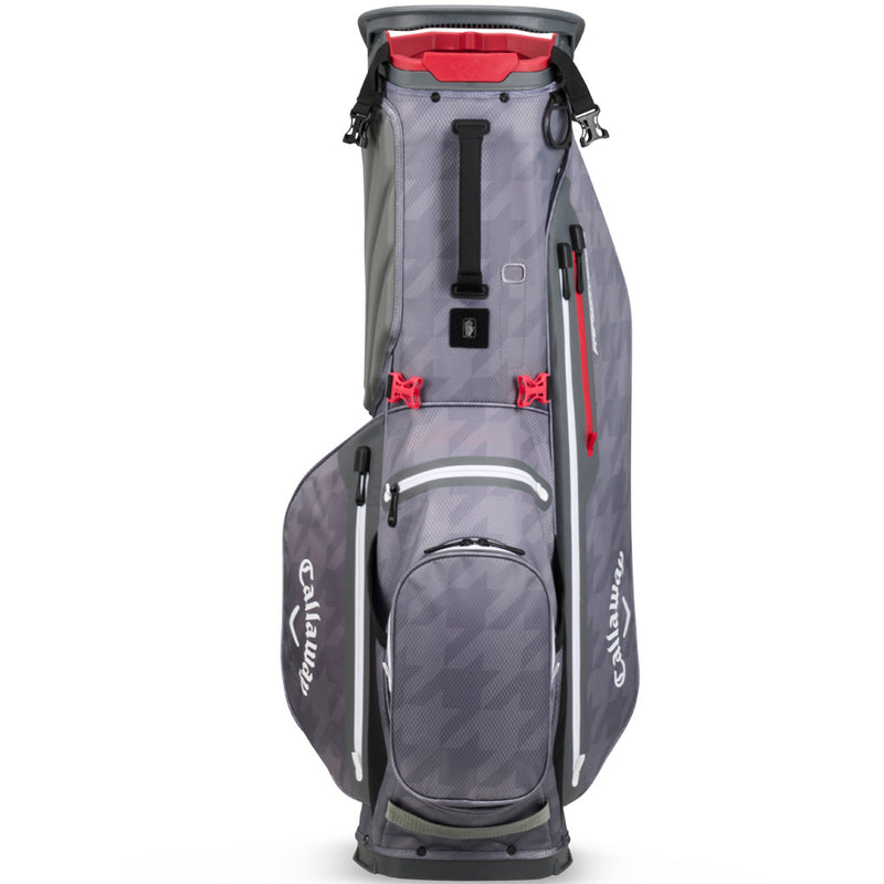 Callaway Fairway Plus HD Waterproof Stand Bag - Charcoal Houndstooth