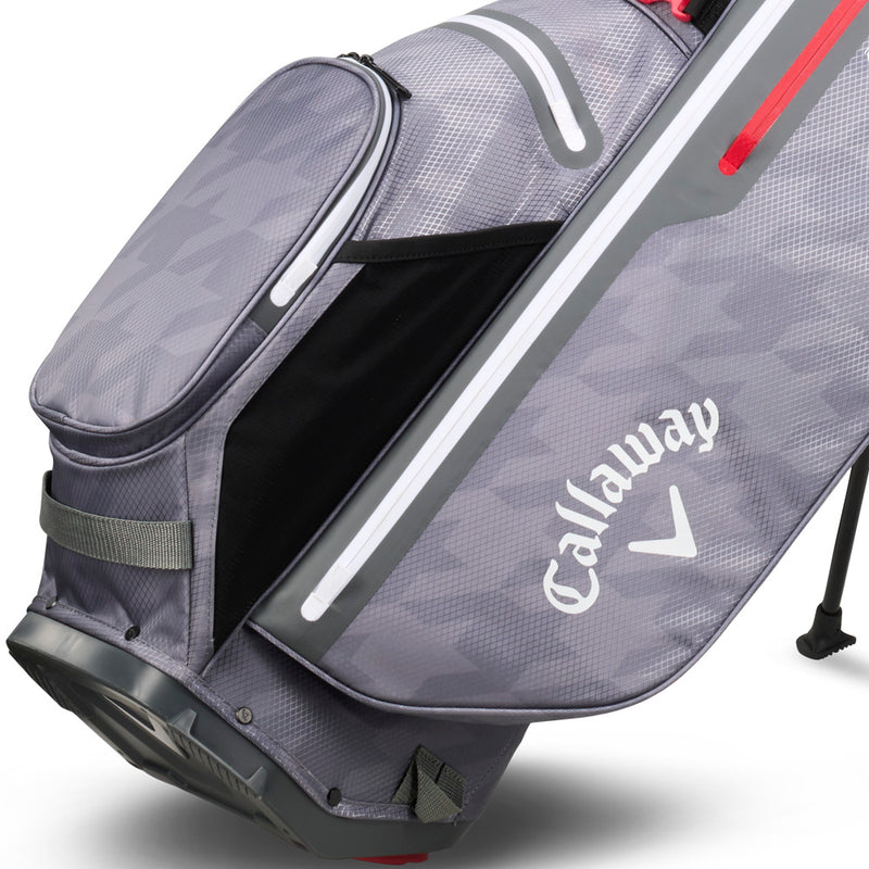 Callaway Fairway Plus HD Waterproof Stand Bag - Charcoal Houndstooth