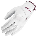 Callaway Ladies Reva Golf Glove - White/Eggplant