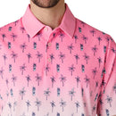 Callaway Mojito Ombre Polo Shirt - Candy Pink