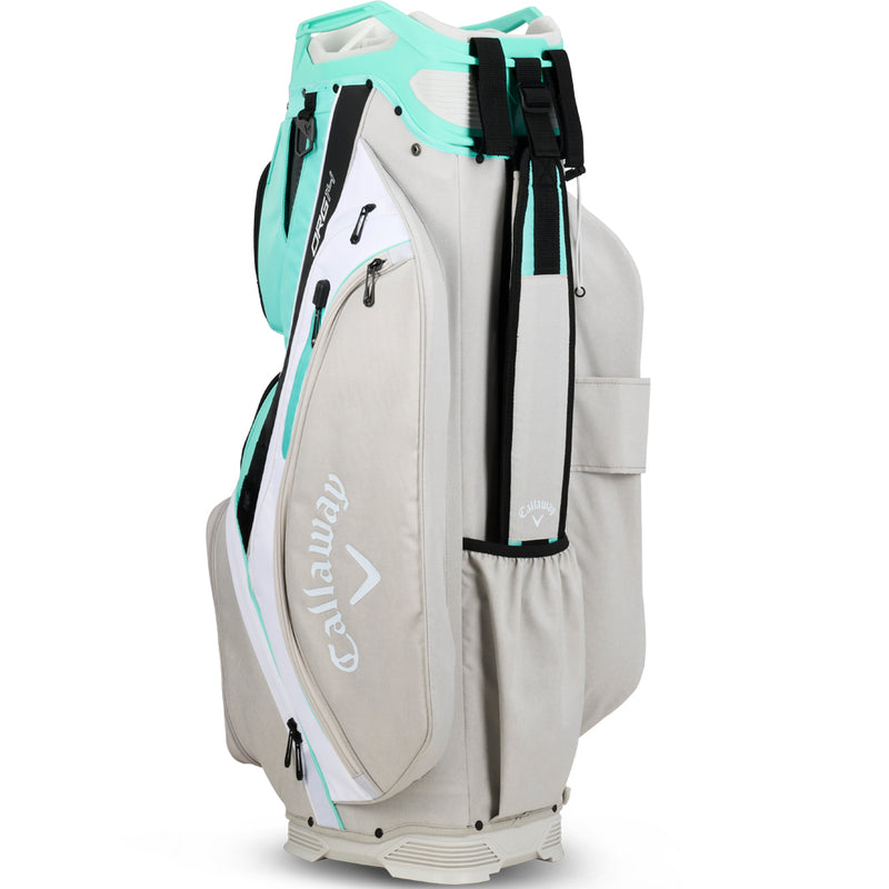 Callaway Org 14 Cart Bag - Aqua/White/Silver Heather