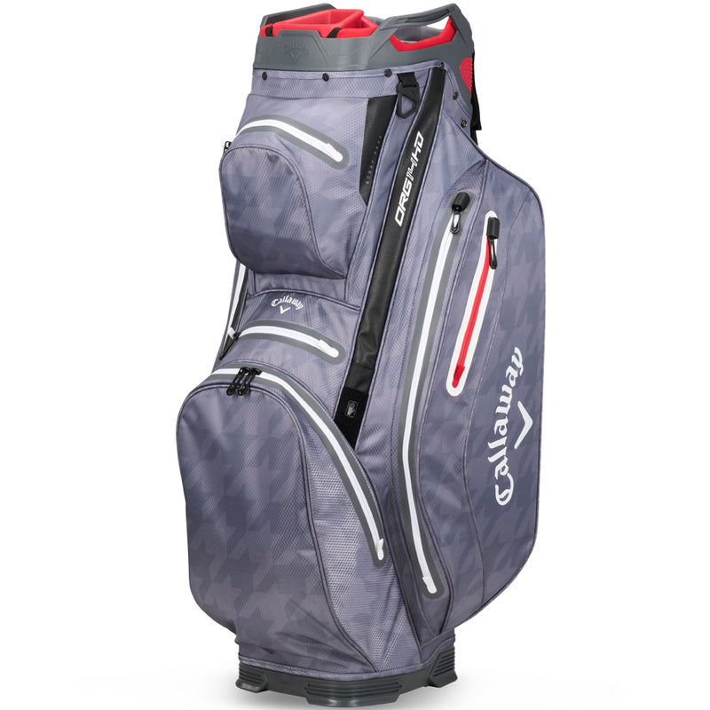 Callaway Org 14 HD Waterproof Cart Bag - Charcoal Houndstooth