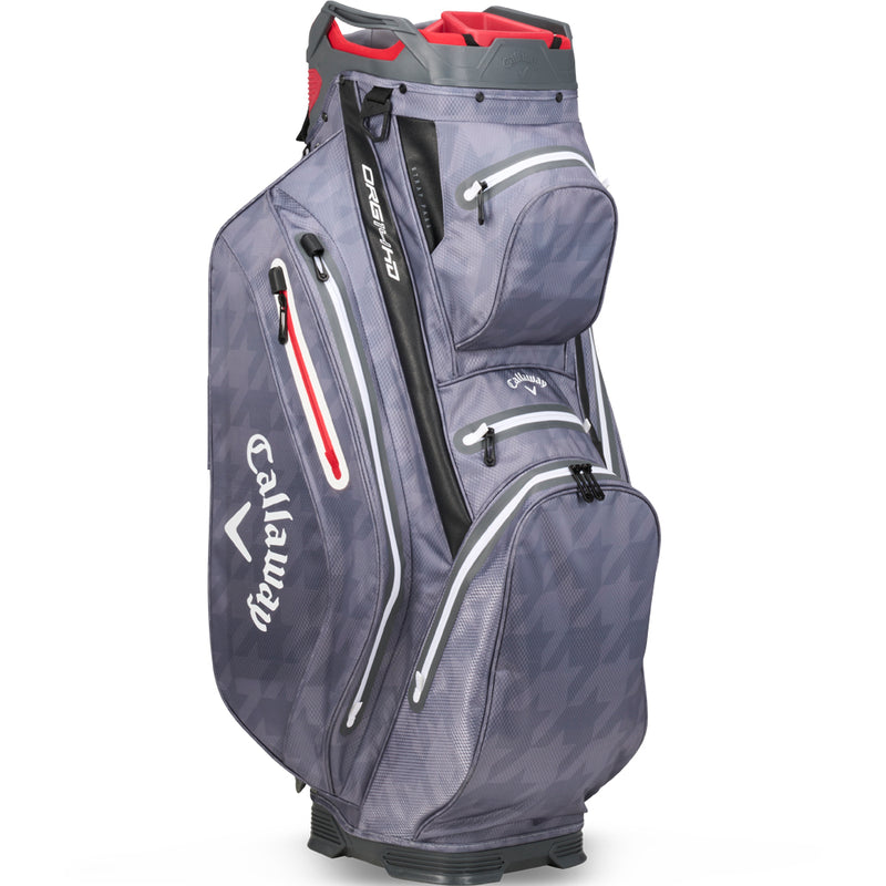 Callaway Org 14 HD Waterproof Cart Bag - Charcoal Houndstooth