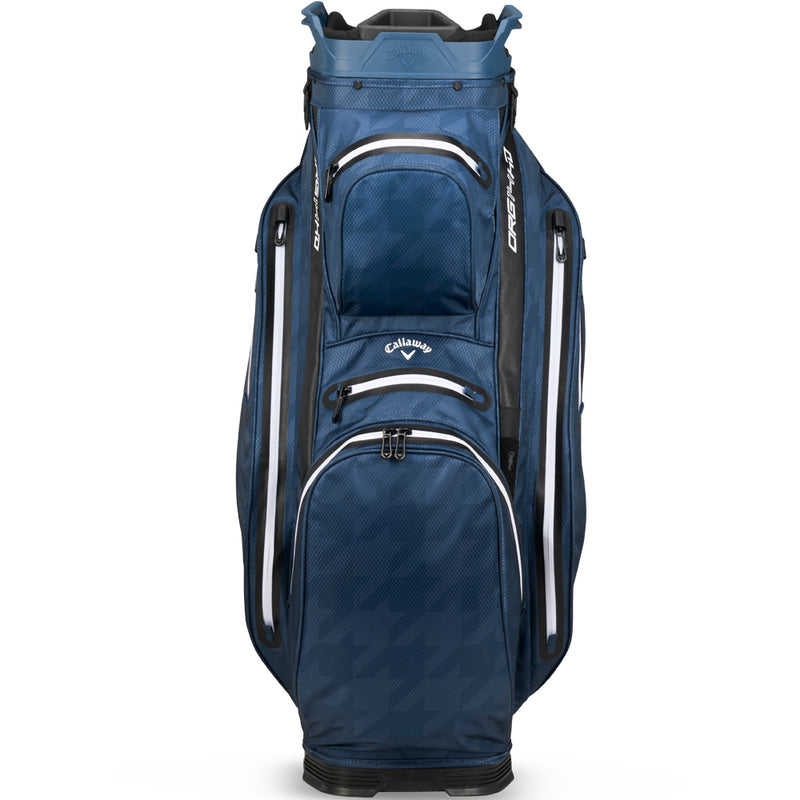 Callaway Org 14 HD Waterproof Cart Bag - Navy Houndstooth