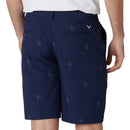 Callaway Palm Print Shorts - Peacoat