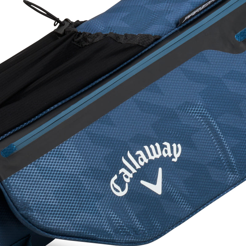 Callaway Par 3 HD Waterproof Pencil Bag - Navy Houndstooth