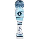 Callaway Pom Pom Driver Headcover - White/Light Blue/Navy