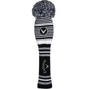 Callaway Pom Pom Fairway Headcover - Black/White/Grey
