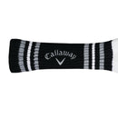 Callaway Pom Pom Fairway Headcover - Black/White/Grey
