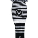 Callaway Pom Pom Fairway Headcover - Black/White/Grey