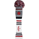 Callaway Pom Pom Hybrid Headcover - White/Black/Charcoal/Red