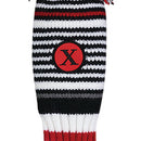 Callaway Pom Pom Hybrid Headcover - White/Black/Charcoal/Red