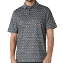 Callaway Scotch Novelty Polo Shirt - Asphalt