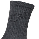 Callaway Tour Crew Socks - Charcoal/Black