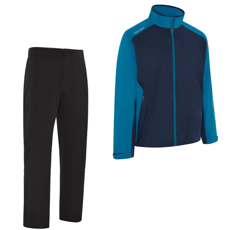 Callaway Stormlite III Waterproof Suit - Blue Sapphire/Caviar