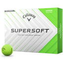 Callaway Supersoft Golf Balls - Matte Green - 12 Pack