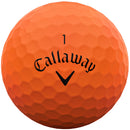 Callaway Supersoft Golf Balls - Matte Orange - 12 Pack