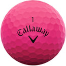 Callaway Supersoft Golf Balls - Matte Pink - 12 Pack