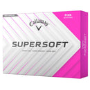 Callaway Supersoft Golf Balls - Matte Pink - 12 Pack