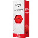 Callaway Supersoft Golf Balls - Matte Red - 12 Pack