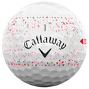 Callaway Supersoft Splatter 360 Golf Balls - Red - 12 Pack