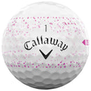 Callaway Supersoft Splatter 360 Golf Balls - Pink - 12 Pack