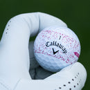 Callaway Supersoft Splatter 360 Golf Balls - Pink - 12 Pack